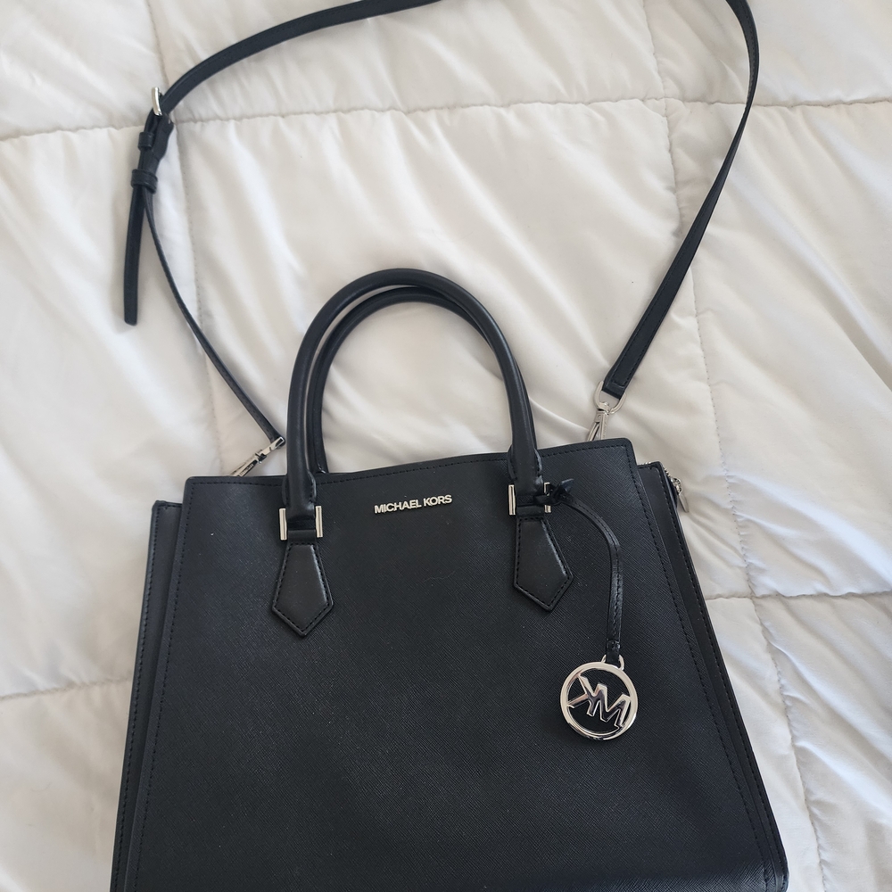 Michael Kors Black Satchel Bag